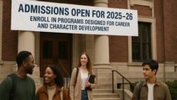 Admissions Open for 2025–26 – Enroll in Programs Designed for Career and Character Development