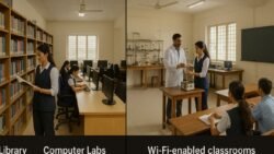 Library, Computer Labs, Practical Labs, and Wi-Fi Enabled Classrooms at Marian Institute